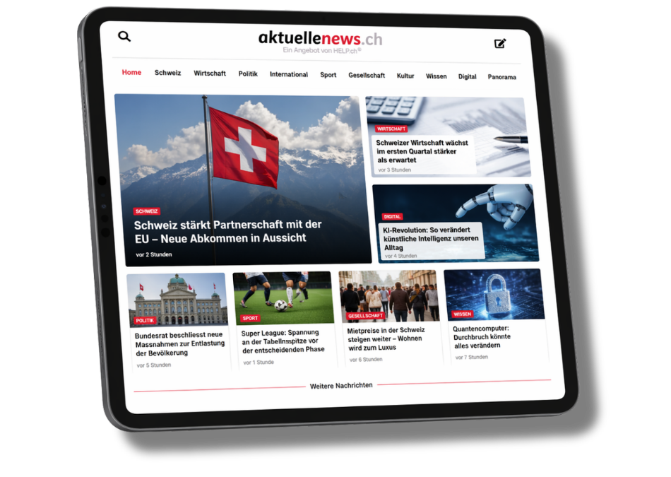 Aktuellenews Tablet Ansicht