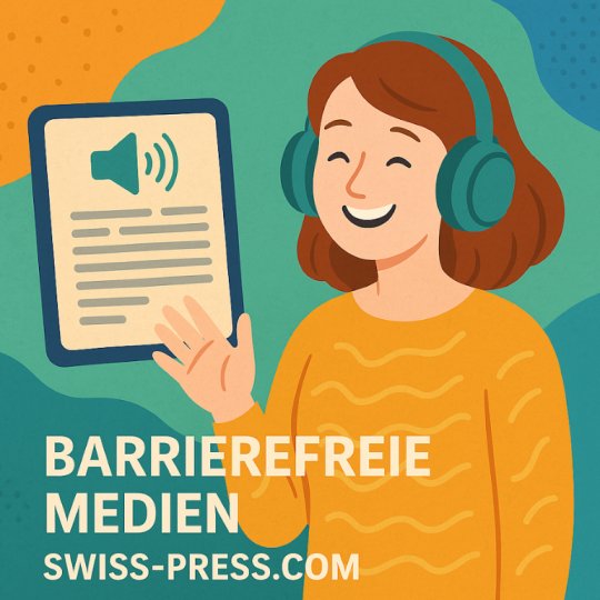 Immersive Reader auf swiss-press.com