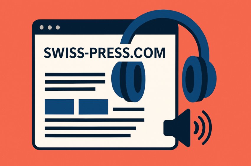 Barrierefrei lesen und hören auf swiss-press.com